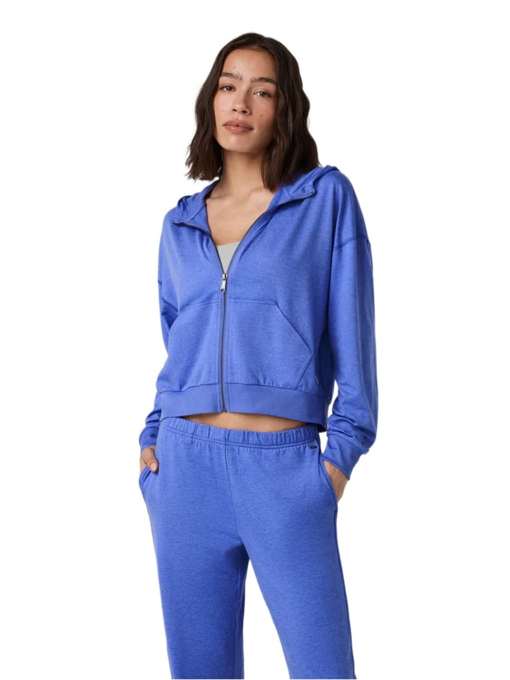 Vuori Electric Blue Zip Hoodie
